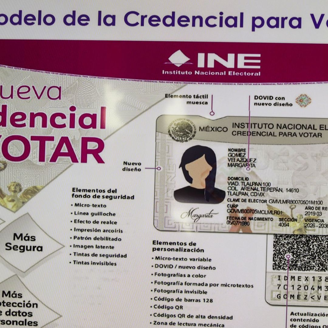 Nueva Credencial para Votar INE